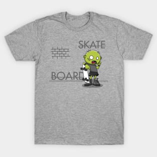 skateboard zombies T-Shirt